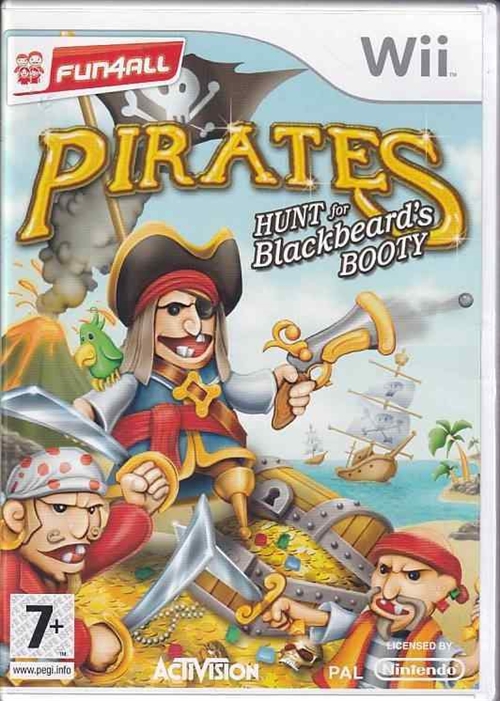 Pirates Hunt for Blackbeards Booty - Wii (B Grade) (Genbrug)